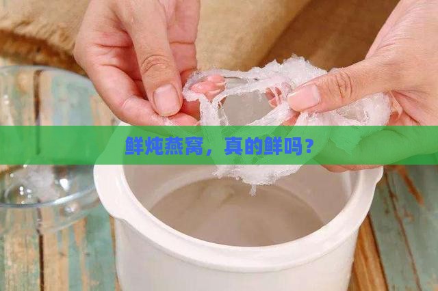 什么才是真正的鲜炖燕窝