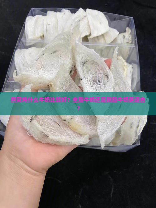 燕窝炖什么牛奶比较好