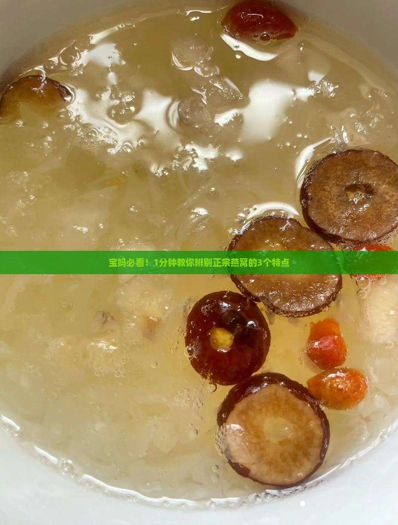 正宗的燕窝有什么特点