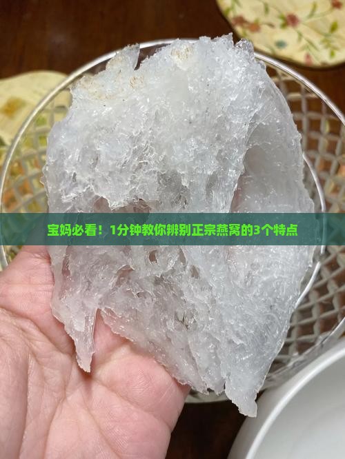 正宗的燕窝有什么特点