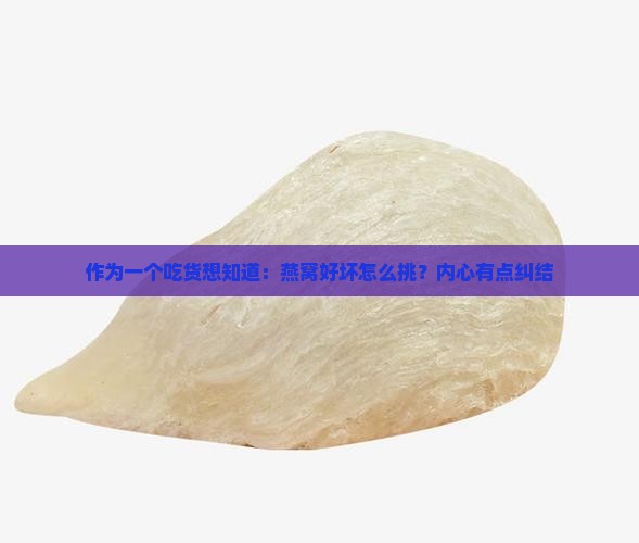 燕窝好坏的选择有哪些呢