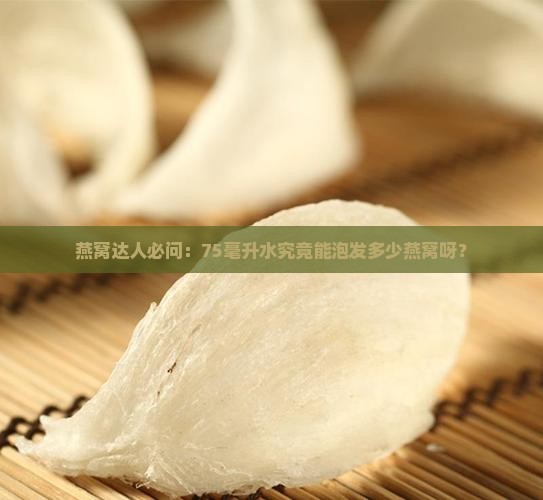 75毫升放多少泡发燕窝