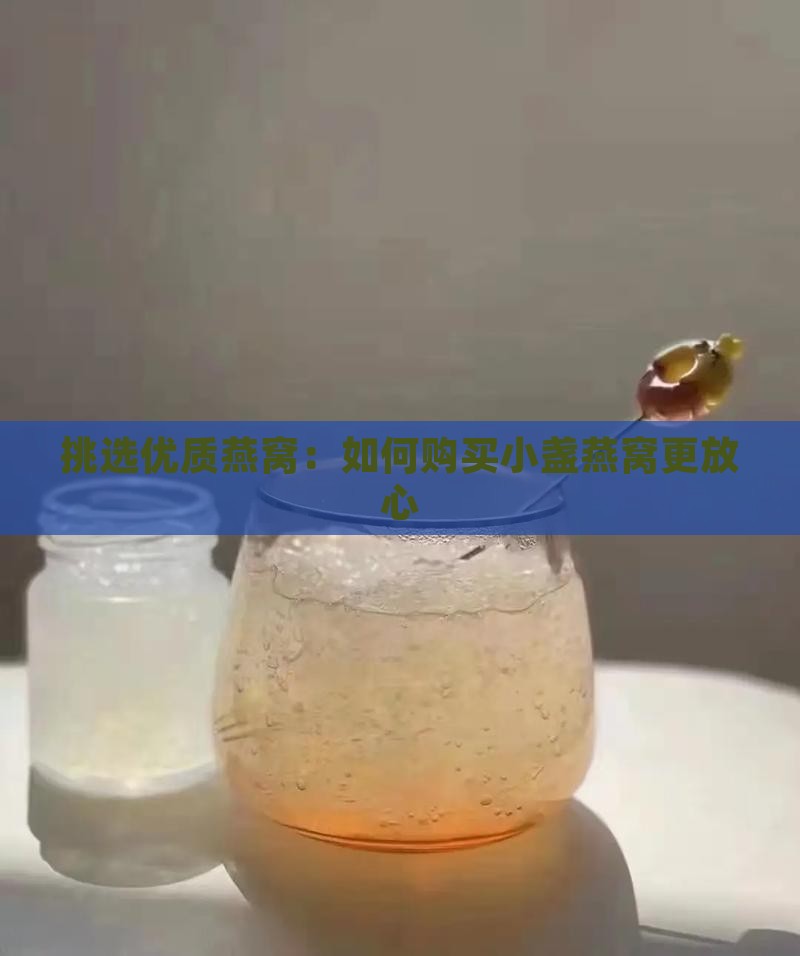 如何购买小盏燕窝比较好