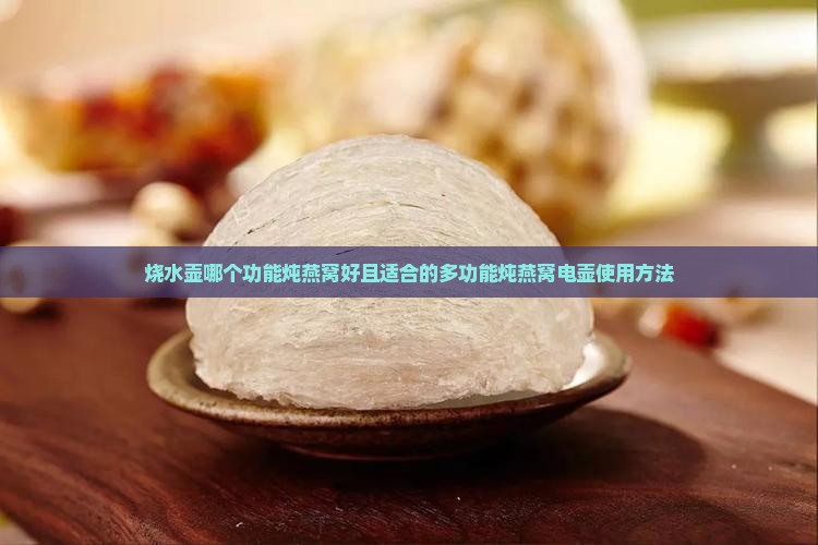 烧水壶哪个功能炖燕窝