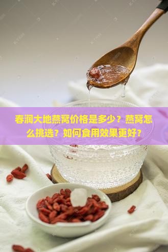 春润大地燕窝价格多少钱
