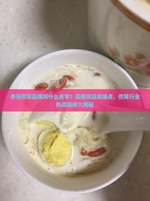 参哥燕窝品牌叫什么名字