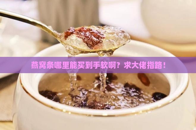 燕窝条哪里去买的多啊