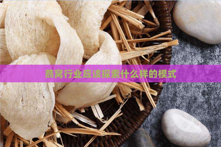 燕窝应该走什么样的模式 燕窝应该走什么样的模式