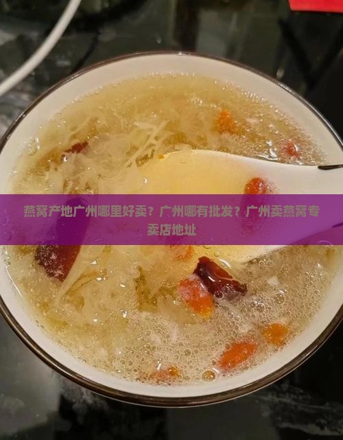 燕窝产地广州哪里好卖