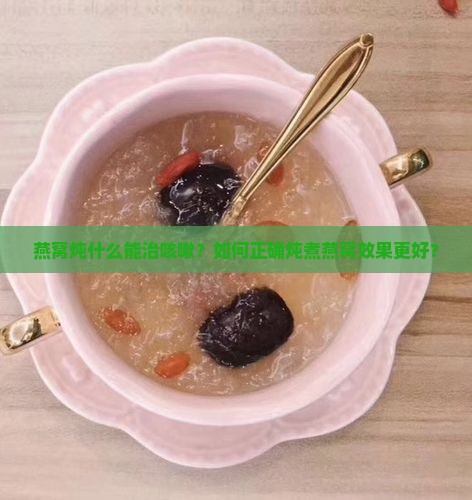 燕窝炖什么是治咳嗽的