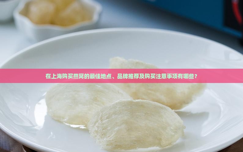 上海这边燕窝去哪里买