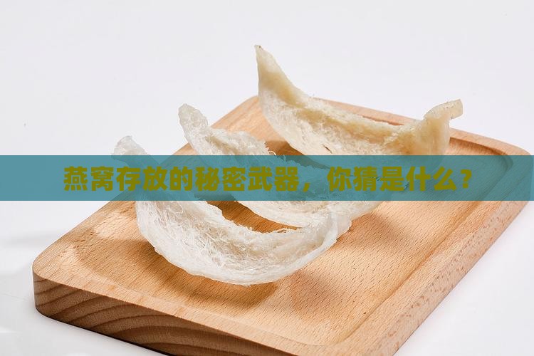 用什么器皿储存燕窝好些