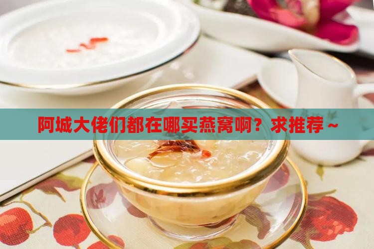 阿城哪里买燕窝好些呀