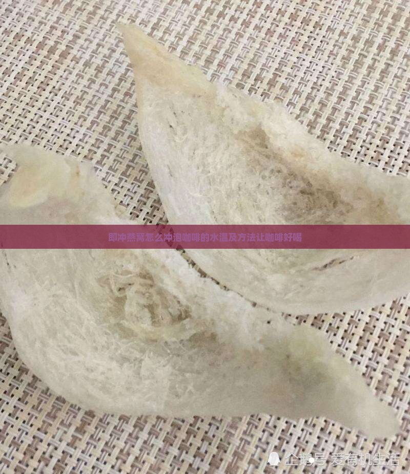 即冲燕窝怎么冲泡咖啡的