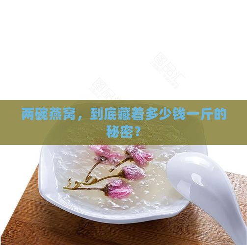 两碗燕窝多少钱一斤啊