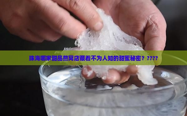 珠海甜品燕窝店铺在哪里