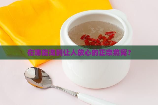 燕窝在哪里买得到正品