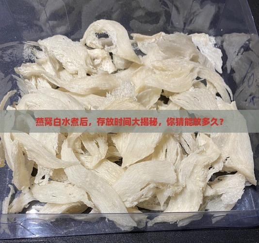 白水煮燕窝能存放多久