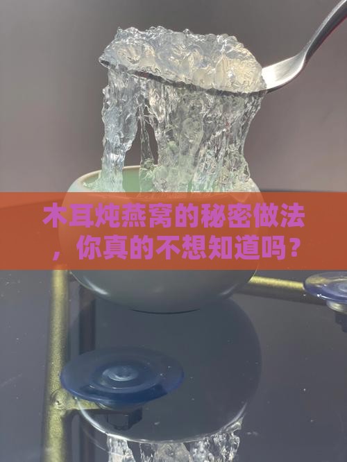 怎么用木耳炖燕窝窍门呢