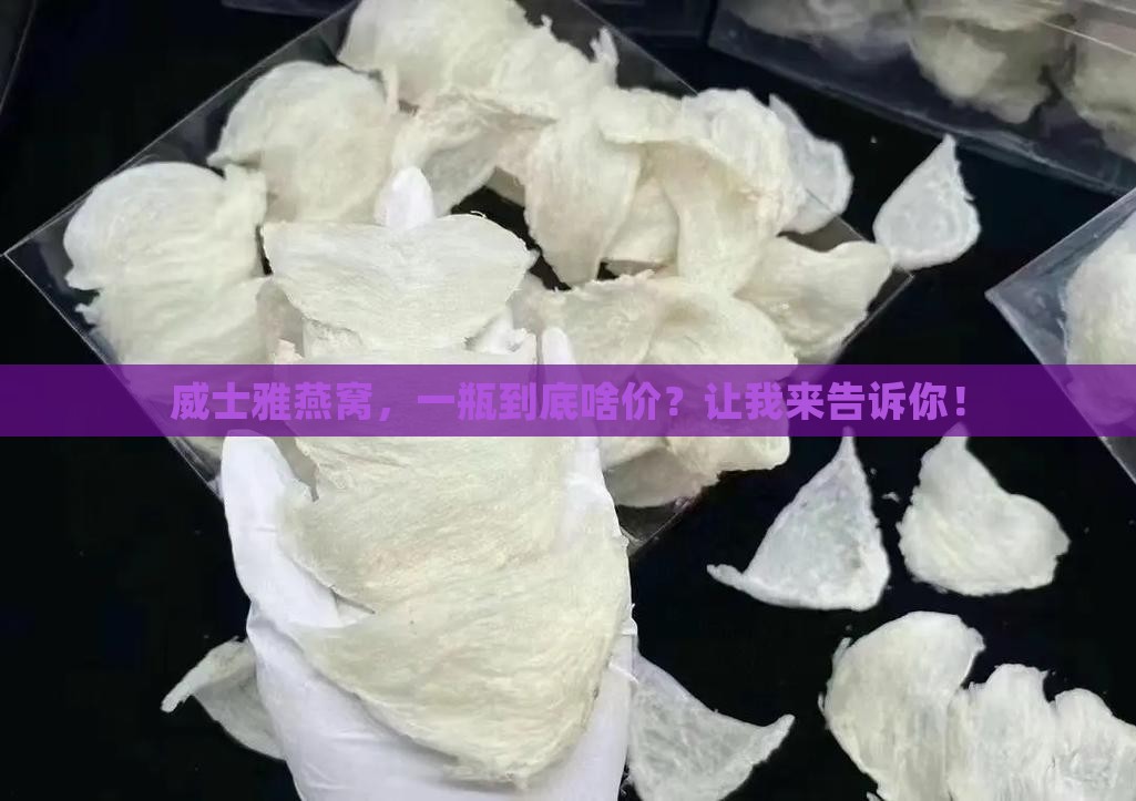 威士雅燕窝多少钱一瓶