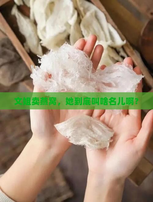 卖燕窝的文姐叫什么名字