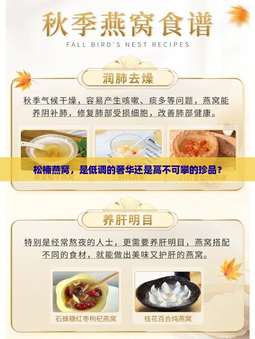 松楠燕窝属于什么档次
