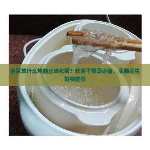 燕窝放什么炖能止咳化痰