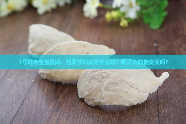 请问燕窝饮是什么东西