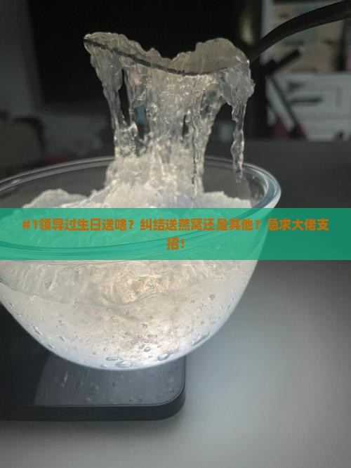 拜见领导送什么燕窝好呢