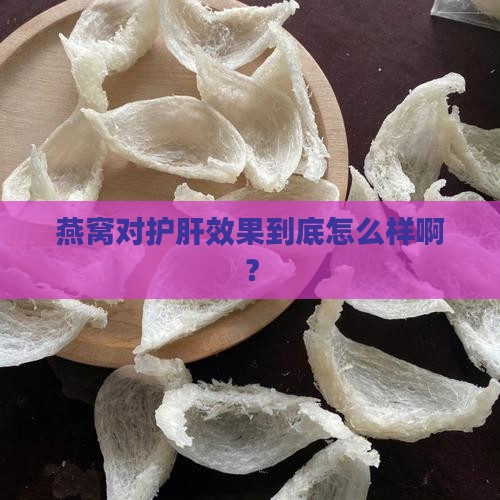 燕窝对护肝效果怎么样啊