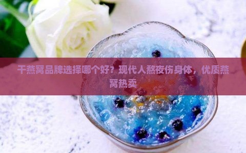干燕窝品牌选择哪个好