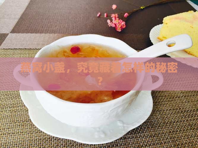 燕窝种类小盏是什么样的