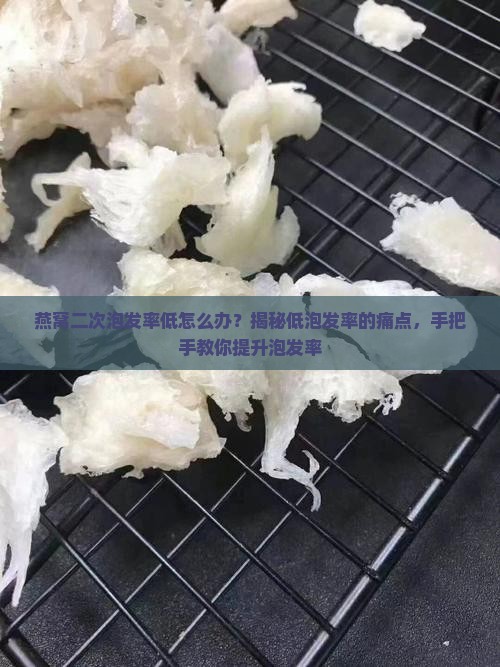 燕窝二次泡发率低怎么办