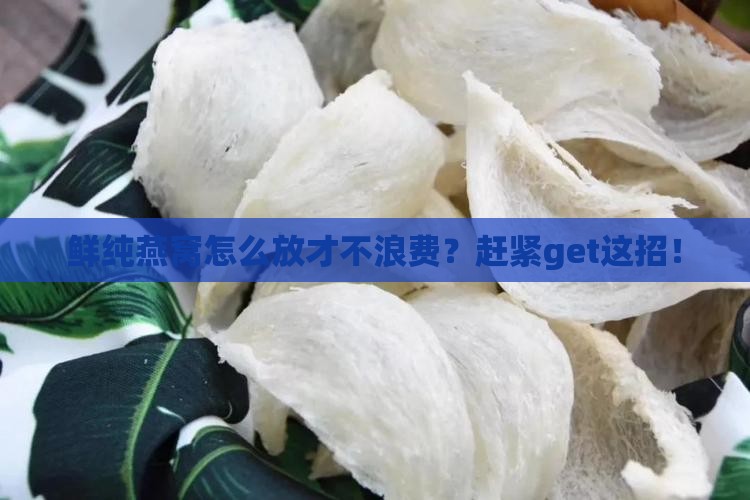 鲜纯燕窝怎么存放最好