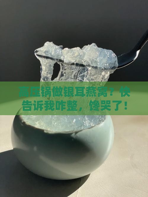 高压锅做银耳燕窝怎么做