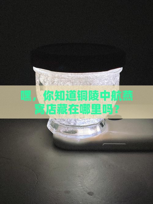 铜陵中航燕窝店在哪里