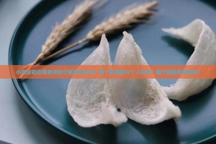 小燕窝和街舞老师哪个好