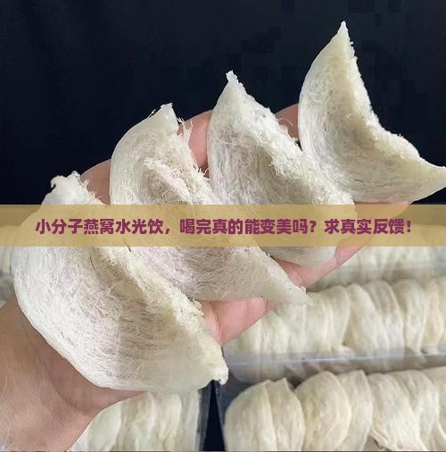 小分子燕窝水光饮怎么样