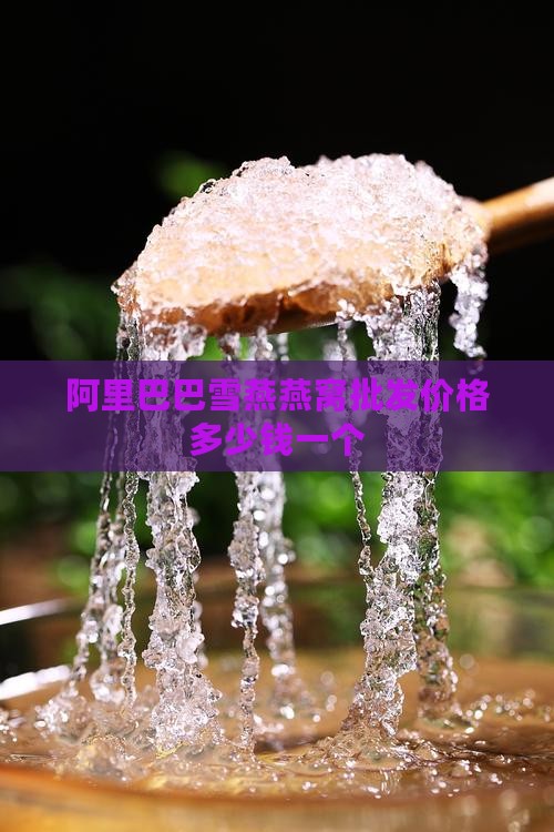 雪燕的燕窝多少钱一个