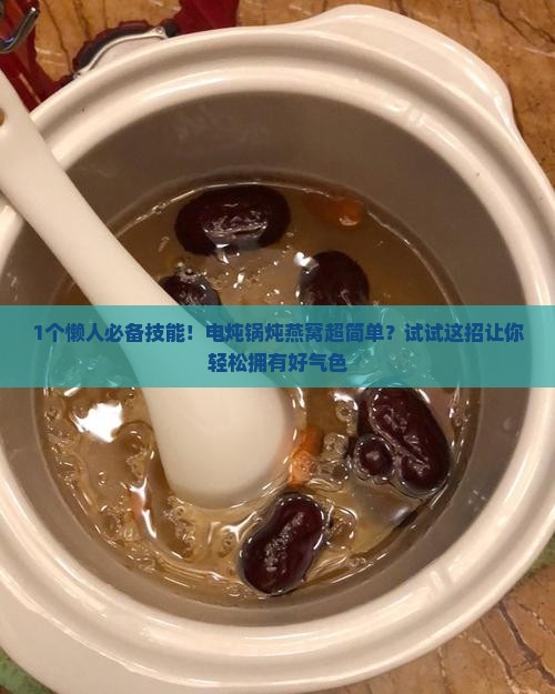 电炖锅懒人燕窝怎么炖