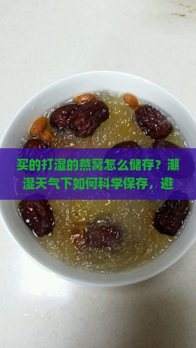 买的打湿的燕窝怎么储存