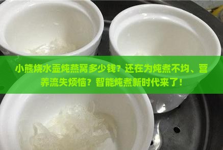 小熊烧水壶炖燕窝多少钱