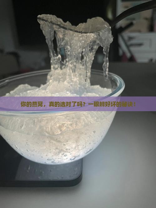 怎么区别燕窝好与不好