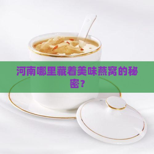 河南食用燕窝产地有哪些