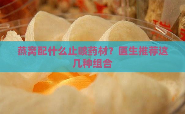 燕窝放入什么止咳药材中