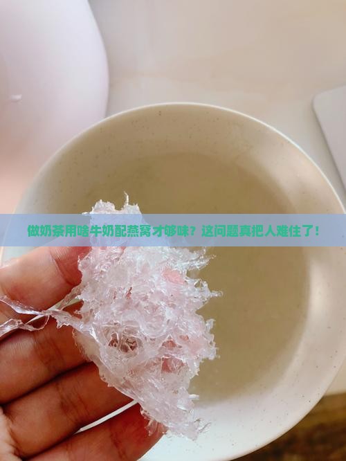 燕窝要什么牌的牛奶最好