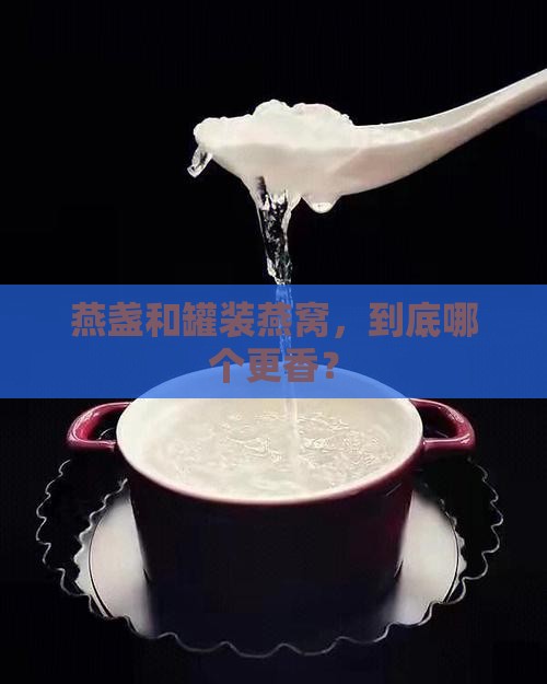 燕盏和罐装燕窝哪个好些