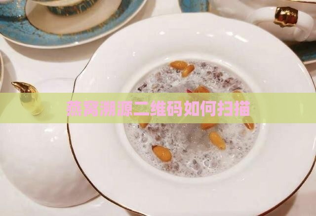 燕窝溯源二维码怎么扫