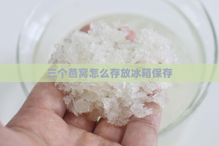 三个燕窝怎么放冰箱保存