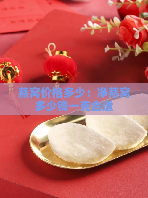 净燕窝多少钱一克合适